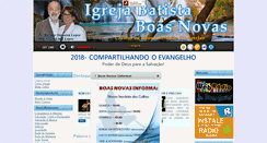 Desktop Screenshot of boasnovasbrasil.org